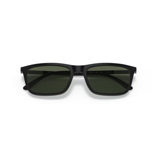 26SS 엠포리오 아르마니 안경 0Ea4160 무광 블랙 마감 직사각형 안경 - EMPORIO ARMANI