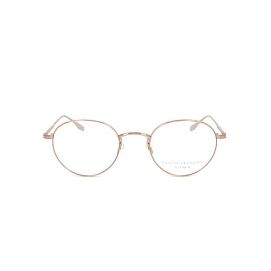  바본페레이라 안경 Bp5037 501Vo 얇고 둥근 금속 안경테 (조절 가능한 코받침 포함)