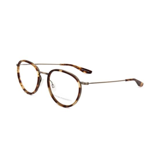  바본페레이라 안경 Bp5067 521Ir 원형 호피무늬 안경테 (금속 다리) - BARTON PERREIRA