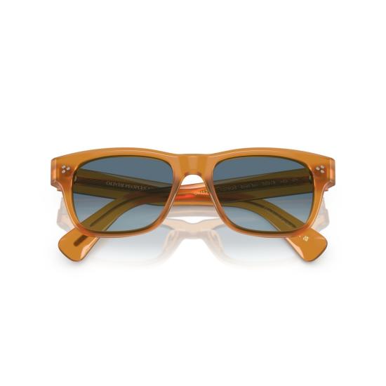 26SS 올리버피플스 선글라스 0Ov5524su 반투명 앰버 아세테이트  (그라데이션 블루 렌즈) - OLIVER PEOPLES