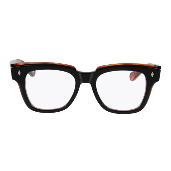  카돌 안경 롬보 스퀘어 호피무늬 안경 (다이아몬드 장식)