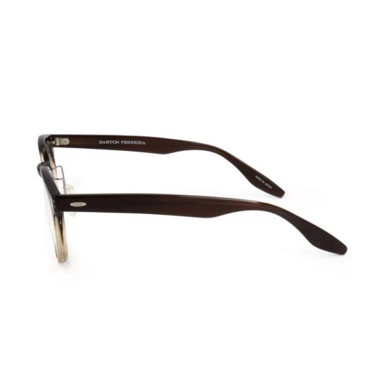  바본페레이라 안경 Bp5199-F 492Ga 그라데이션 원형 프레임 안경 (메탈릭 액센트 포함) - BARTON PERREIRA