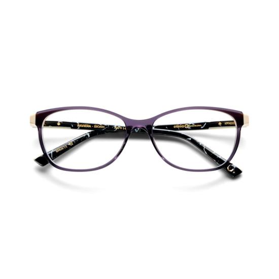  에트니아 바르셀로나 안경 그라데이션 마감 처리된 바비에라 캣아이 아세테이트