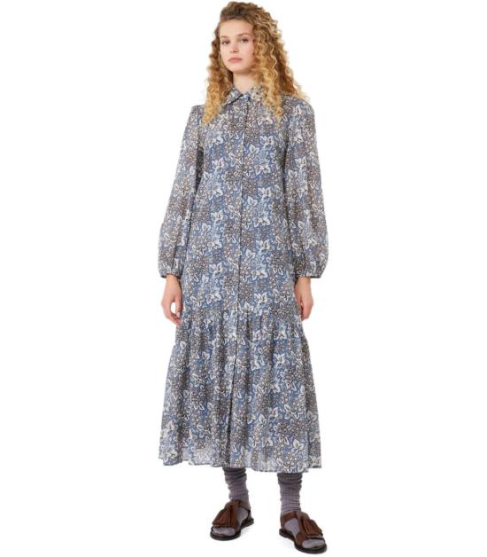 26SS 위켄드막스마라 롱 원피스 2615231022600 004 38 Blue - WEEKEND MAX MARA