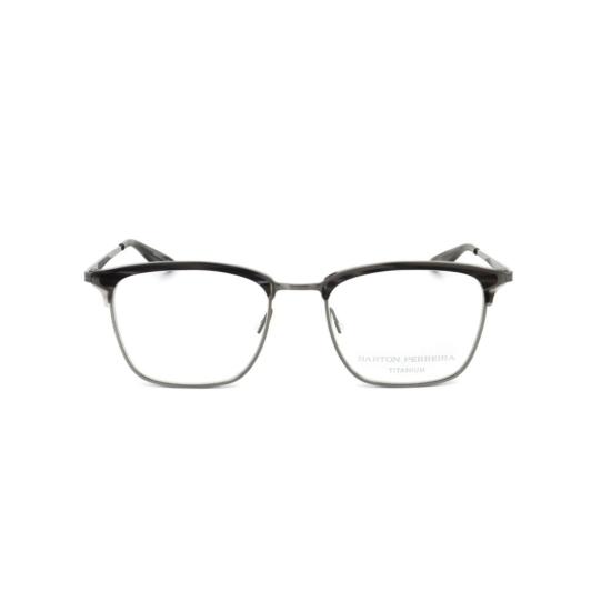  바본페레이라 안경 Bp5005 511Lt 직사각형 회색 그라데이션 안경테 (금속 다리)