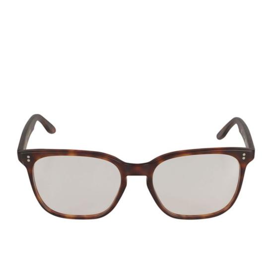  카돌 선글라스 금속 장식이 있는 요크 직사각형 호피무늬 프레임 안경