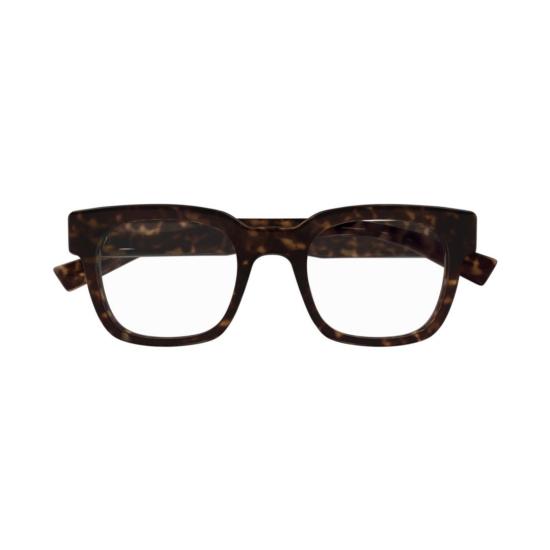  생로랑 안경 SL 805 호피무늬 사각 프레임 안경