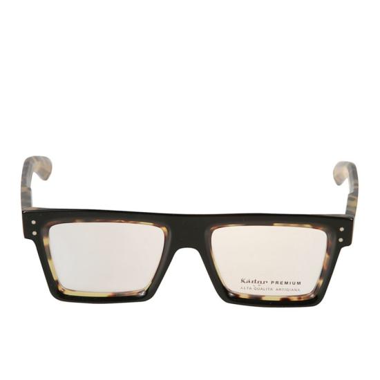  카돌 선글라스 프리미엄 7 호피무늬 , 대담한 직사각형 프레임