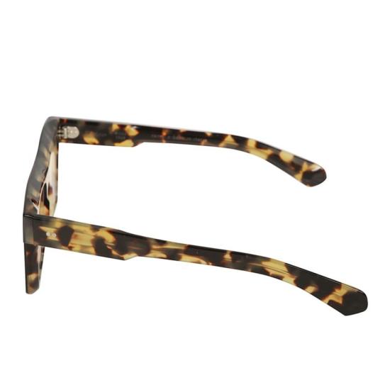  카돌 선글라스 프리미엄 7 호피무늬 , 대담한 직사각형 프레임 - KADOR
