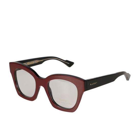  카돌 선글라스 골드 로고 디테일이 돋보이는 비너스 오버사이즈 스퀘어 프레임 - KADOR