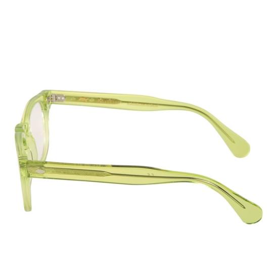  카돌 선글라스 우디 칼 44 반투명 연녹색 둥근 사각형 안경 - KADOR