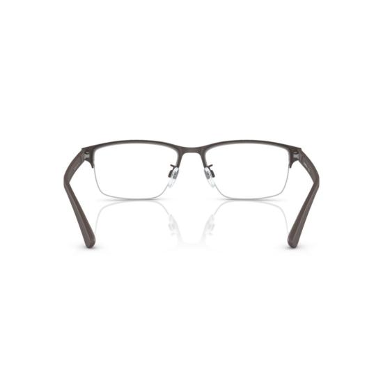  엠포리오 아르마니 안경 1138 비스타 무광 마감 직사각형 금속 안경테 (조절 가능한 코받침 포함) - EMPORIO ARMANI