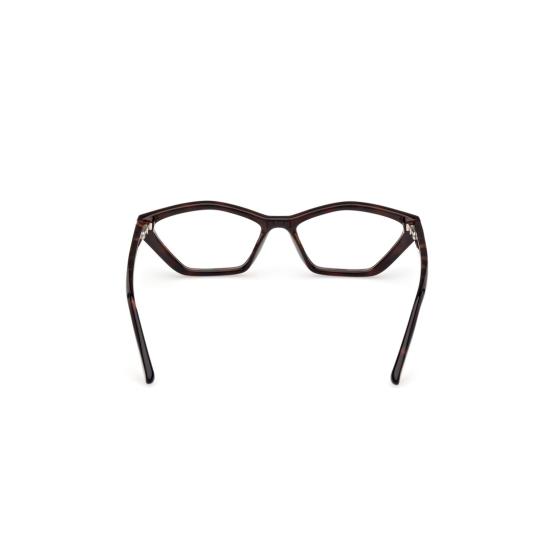  게스 안경 GM50002 54052 기하학적 캣아이  (호피 무늬 마감) - GUESS