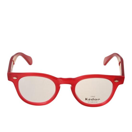  카돌 선글라스 우디 칼 44 레드 라운드 프레임 안경
