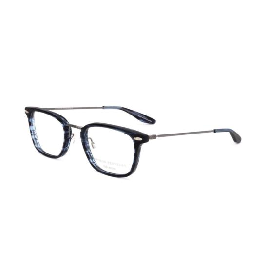  바본페레이라 안경 Bp5018 491Oc 직사각형 호피무늬 안경테 (금속 템플 포함) - BARTON PERREIRA