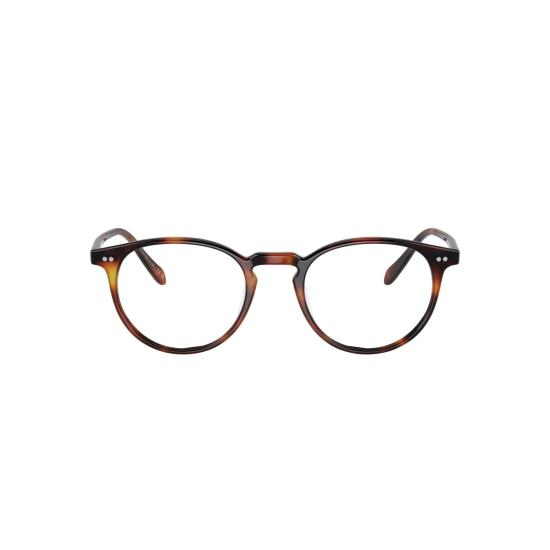 26SS 올리버피플스 안경 0Ov5004 클래식 원형 호피무늬 안경 (키홀 브릿지)