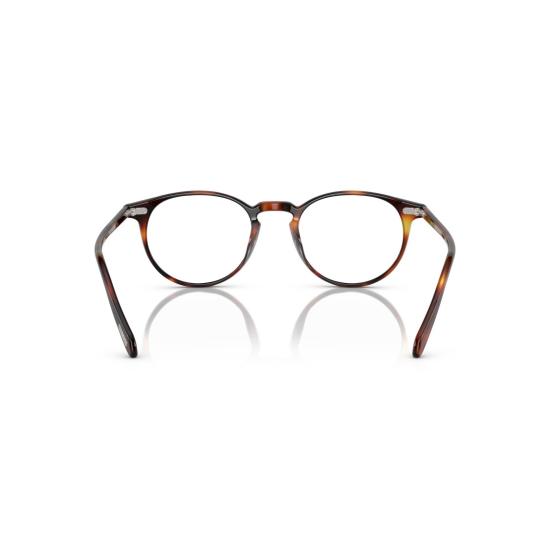 26SS 올리버피플스 안경 0Ov5004 클래식 원형 호피무늬 안경 (키홀 브릿지) - OLIVER PEOPLES