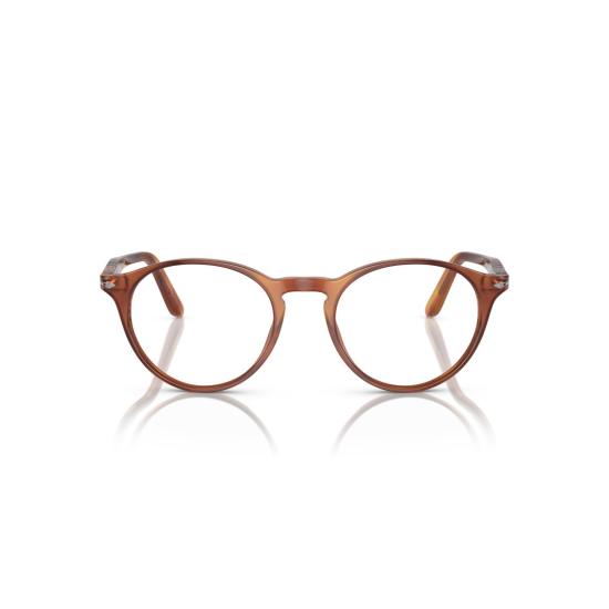 26SS 페르솔 안경 0Po3092v 원형 프레임 아세테이트  (메탈릭 장식)