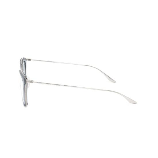  바본페레이라 안경 Bp5091 520Jb 반투명 캣아이 안경 (미니멀한 메탈 템플) - BARTON PERREIRA