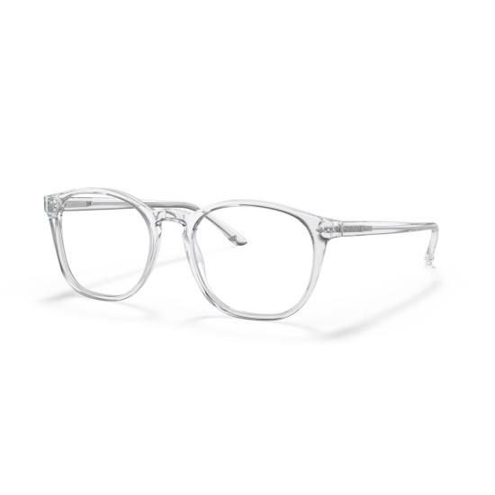  조르지오 아르마니 안경 0Ar7074 투명 아세테이트 사각형 안경테