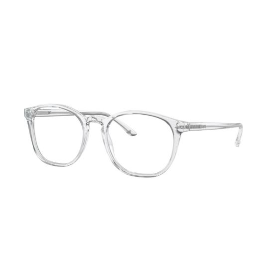  조르지오 아르마니 안경 0Ar7074 투명 아세테이트 사각형 안경테 - GIORGIO ARMANI