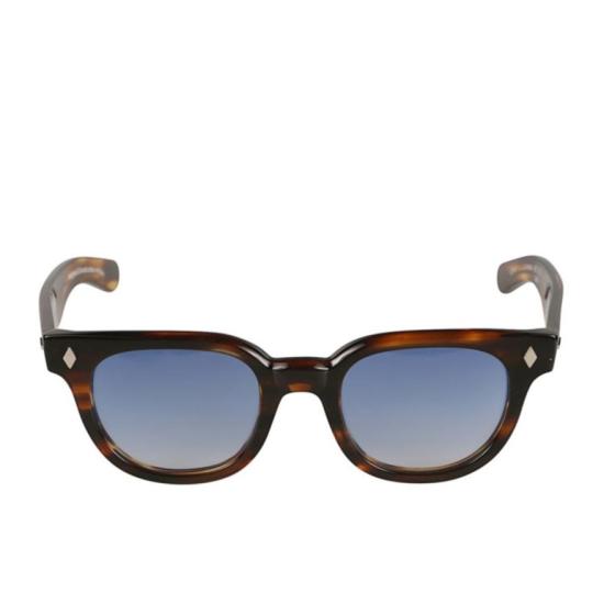  카돌 선글라스 오르빗 호피무늬 사각 프레임  (그라데이션 블루 렌즈)