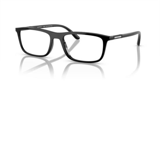 26SS 엠포리오 아르마니 안경 0Ea4160 유광 블랙 프레임 직사각형 안경