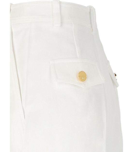 26SS 엘리자베타프랜치 숏팬츠 SH01562E2 360 40 Ivory - ELISABETTA FRANCHI