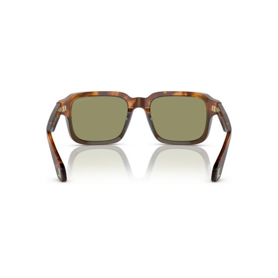  조르지오 아르마니 선글라스 0Ar8194u 볼드 스퀘어 호피무늬  (녹색 렌즈) - GIORGIO ARMANI