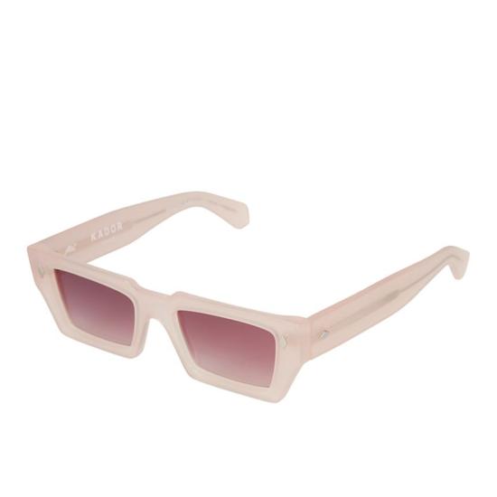  카돌 선글라스 디스코 직사각형 프레임  (반투명 핑크 마감) - KADOR