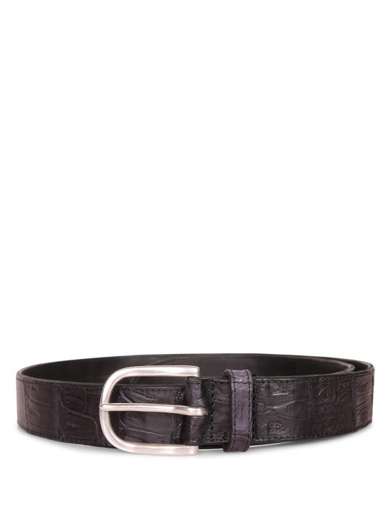 26SS 오르치아니 가죽 벨트 U08125 COC NER Black