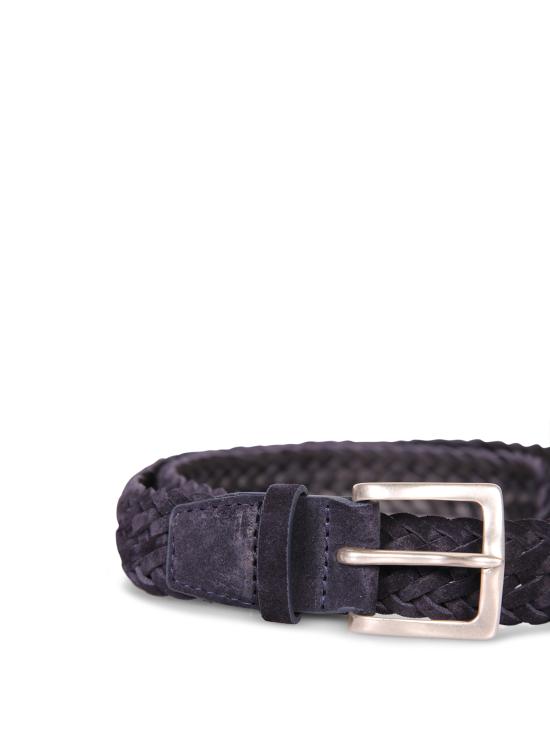 26SS 오르치아니 가죽 벨트 U08318F3 SUP BLU Blue - ORCIANI