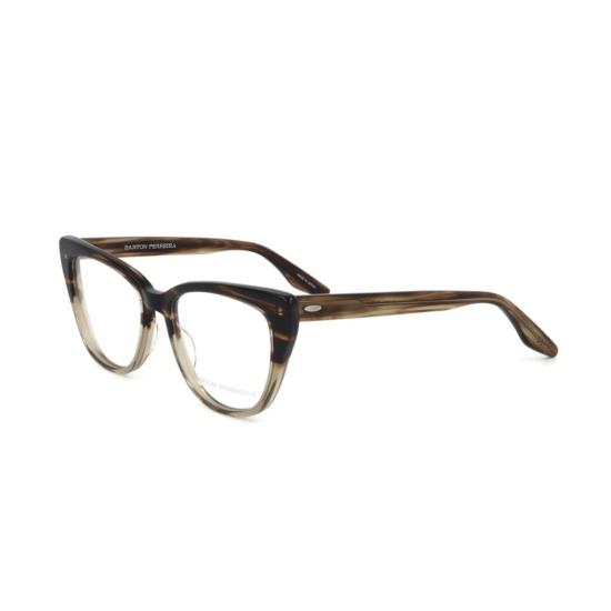  바본페레이라 안경 Bp5275 512Ly 캣아이 그라데이션 프레임 안경, 세련된 템플 디테일 - BARTON PERREIRA