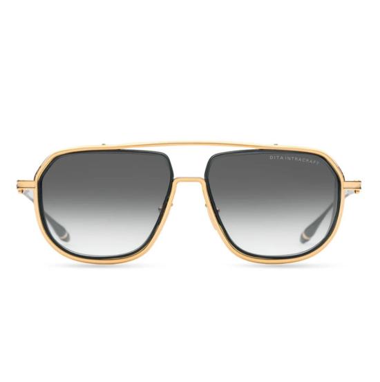  디타 선글라스 인트라크래프트 에비에이터 스타일 골드 프레임  (그라데이션 렌즈 포함)