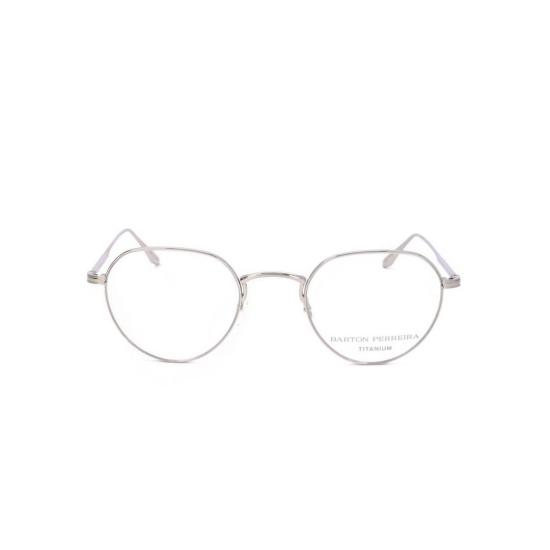  바본페레이라 안경 Bp5194 481Yc 기하학적 디테일이 돋보이는 미니멀한 얇은 금속 프레임 안경