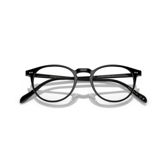 26SS 올리버피플스 안경 0Ov5004 클래식 원형 프레임 블랙 아세테이트 안경 - OLIVER PEOPLES