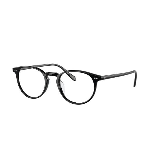 26SS 올리버피플스 안경 0Ov5004 클래식 원형 프레임 블랙 아세테이트 안경 - OLIVER PEOPLES