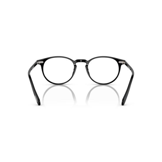 26SS 올리버피플스 안경 0Ov5004 클래식 원형 프레임 블랙 아세테이트 안경 - OLIVER PEOPLES