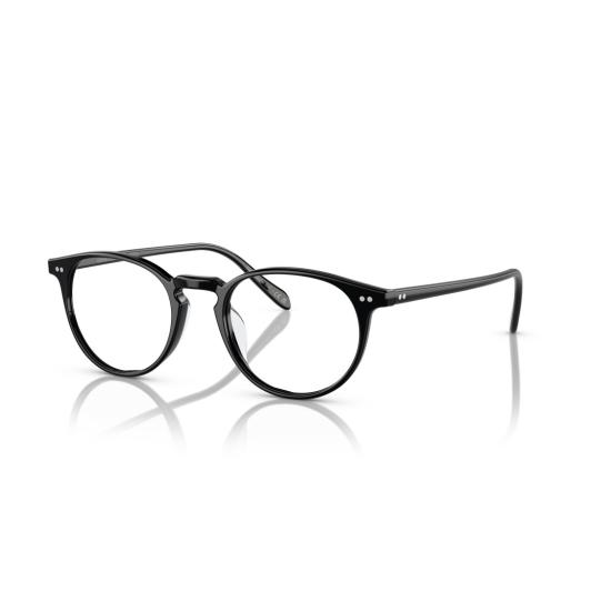 26SS 올리버피플스 안경 0Ov5004 클래식 원형 프레임 블랙 아세테이트 안경 - OLIVER PEOPLES