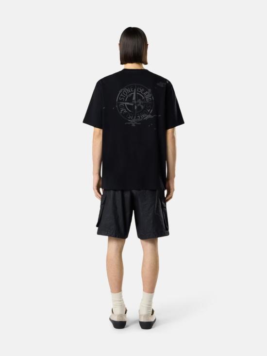 26SS 스톤 아일랜드 반팔 티셔츠 L1S15 2100001 SOE14 V0029 Black - STONE ISLAND