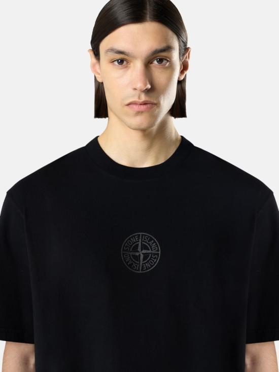 26SS 스톤 아일랜드 반팔 티셔츠 L1S15 2100001 SOE14 V0029 Black - STONE ISLAND