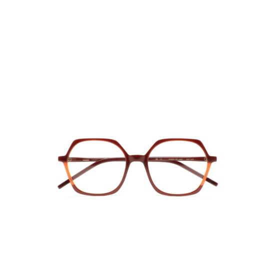  칼레오스 안경 슬림한 템플이 특징인 마이어 기하학적 그라데이션