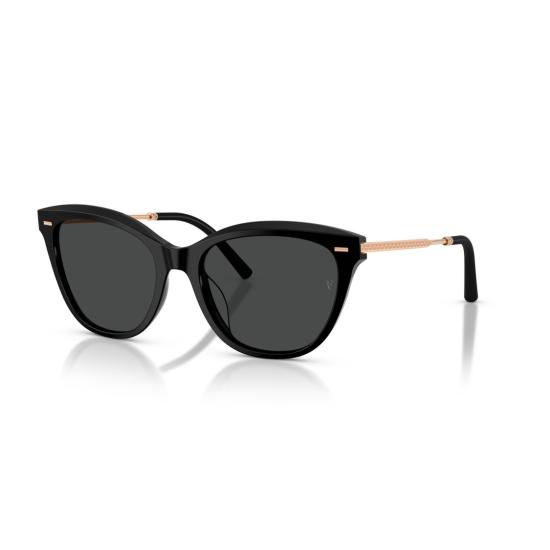 26SS 올리버피플스 선글라스 0Ov5597su 로즈골드 액센트가 있는 유광 블랙 캣아이 - OLIVER PEOPLES