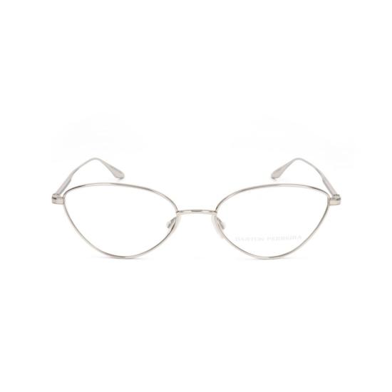  바본페레이라 안경 Bp5011 531Yc 얇은 금속 캣아이 안경 (조절 가능한 코받침 포함)