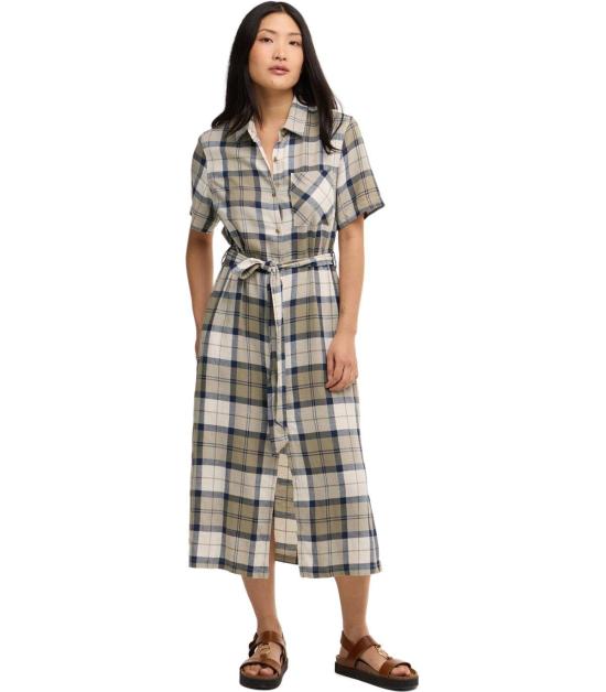 26SS 바버 미디 원피스 LDR0988 LDR NY51 8 Blue - BARBOUR