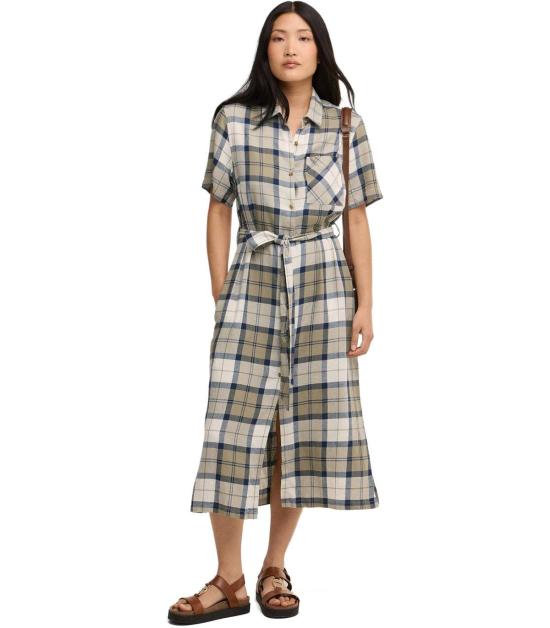 26SS 바버 미디 원피스 LDR0988 LDR NY51 8 Blue - BARBOUR