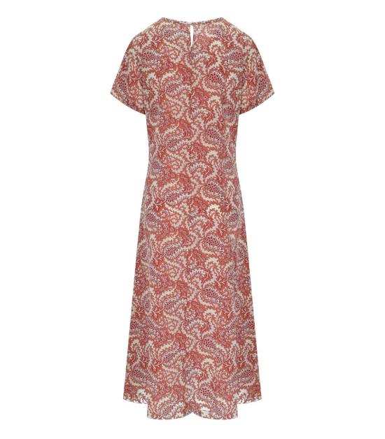 26SS 위켄드막스마라 롱 원피스 2615221042600 010 40 Red - WEEKEND MAX MARA