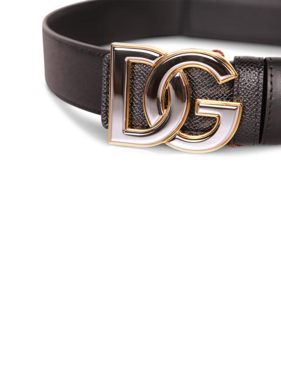 26SS 돌체앤가바나 가죽 벨트 BC4941 AG651 8B956 Black - DOLCE & GABBANA