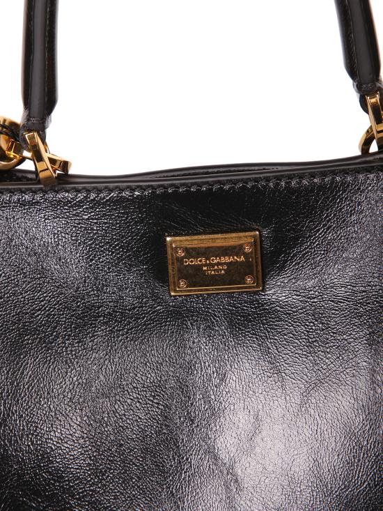 26SS 돌체앤가바나 Medium Vittoria calfskin 핸드백 BB7896 AZ000 80999 Black - DOLCE & GABBANA