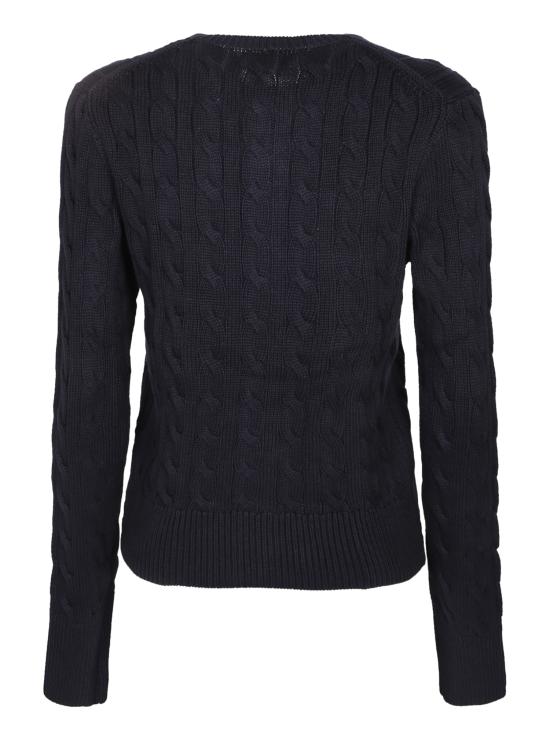 26SS 폴로 랄프로렌 폴로 자수 케이블 니트 가디건 211971868 008 Blue - POLO RALPH LAUREN